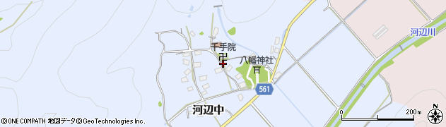 京都府舞鶴市河辺中周辺の地図