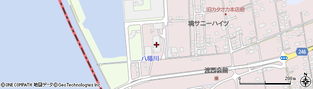鳥取県境港市渡町3858周辺の地図