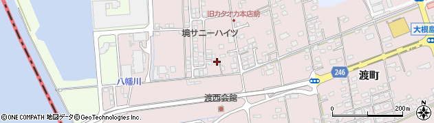 鳥取県境港市渡町3271周辺の地図