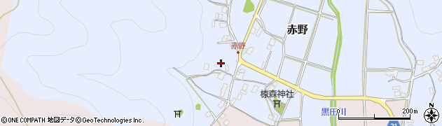 京都府舞鶴市赤野391周辺の地図