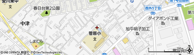 神奈川県愛甲郡愛川町中津1076周辺の地図