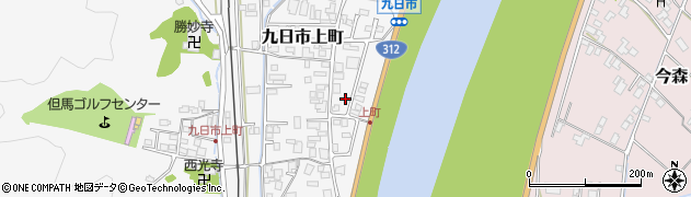兵庫県豊岡市九日市上町1128周辺の地図