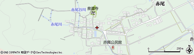 岐阜県山県市赤尾933周辺の地図