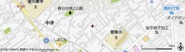 神奈川県愛甲郡愛川町中津1199周辺の地図