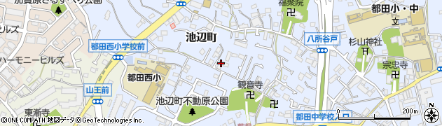 神奈川県横浜市都筑区池辺町2425周辺の地図