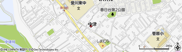 神奈川県愛甲郡愛川町中津1452周辺の地図