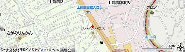 神奈川県相模原市南区上鶴間3丁目1-20周辺の地図