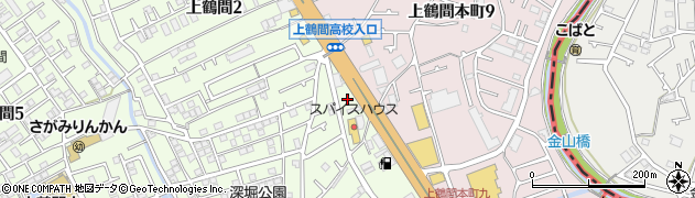 神奈川県相模原市南区上鶴間3丁目1周辺の地図