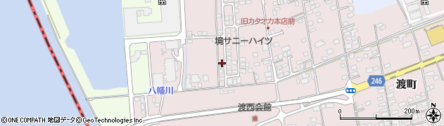 鳥取県境港市渡町3314周辺の地図