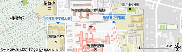 神奈川県相模原市南区桜台周辺の地図