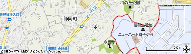 神奈川県横浜市港北区師岡町468周辺の地図