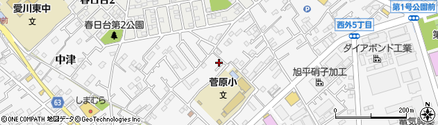 神奈川県愛甲郡愛川町中津1085周辺の地図