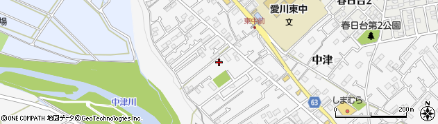 神奈川県愛甲郡愛川町中津79-12周辺の地図