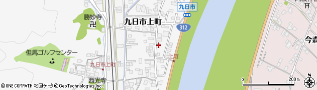 兵庫県豊岡市九日市上町1124周辺の地図