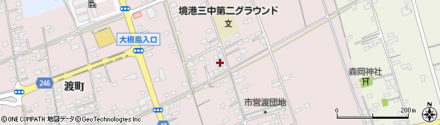 鳥取県境港市渡町2813周辺の地図
