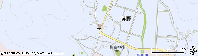 京都府舞鶴市赤野396周辺の地図