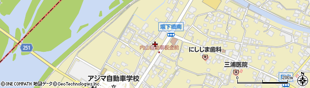 飯田信用金庫喬木支店周辺の地図