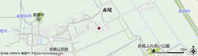 岐阜県山県市赤尾177周辺の地図