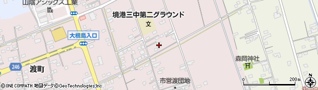 鳥取県境港市渡町2816周辺の地図