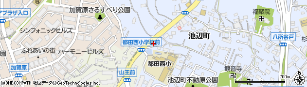 神奈川県横浜市都筑区池辺町2450周辺の地図