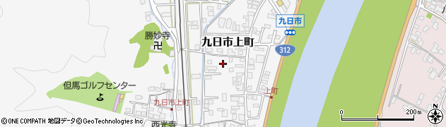 兵庫県豊岡市九日市上町153周辺の地図