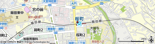 長野県飯田市大門町94周辺の地図