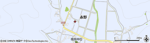 京都府舞鶴市赤野434周辺の地図