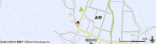 京都府舞鶴市赤野416周辺の地図