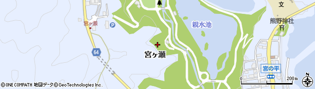 神奈川県愛甲郡清川村宮ヶ瀬周辺の地図