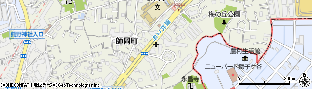 神奈川県横浜市港北区師岡町460周辺の地図