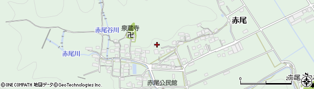 岐阜県山県市赤尾1073周辺の地図