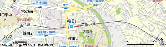 長野県飯田市大門町104周辺の地図