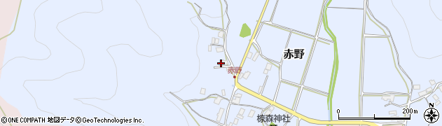 京都府舞鶴市赤野399周辺の地図