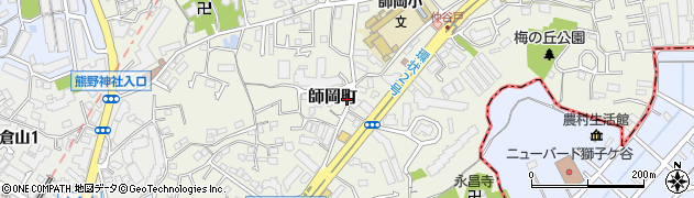 神奈川県横浜市港北区師岡町446周辺の地図