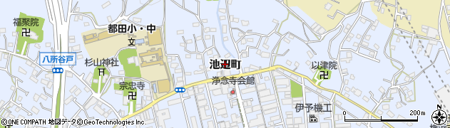 神奈川県横浜市都筑区池辺町2855周辺の地図