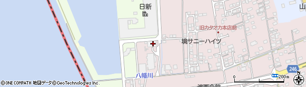 鳥取県境港市渡町3860周辺の地図