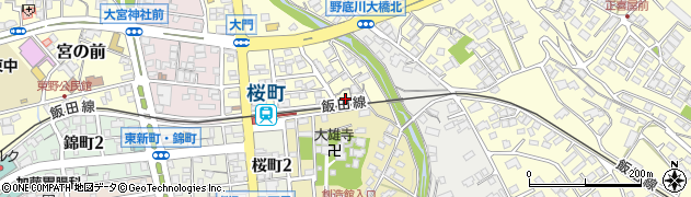 長野県飯田市大門町133周辺の地図