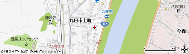 兵庫県豊岡市九日市上町1132周辺の地図