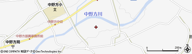 中野方川周辺の地図