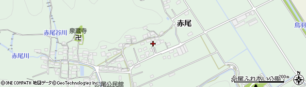 岐阜県山県市赤尾752周辺の地図
