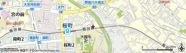 長野県飯田市大門町135周辺の地図