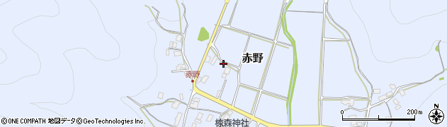 京都府舞鶴市赤野433周辺の地図