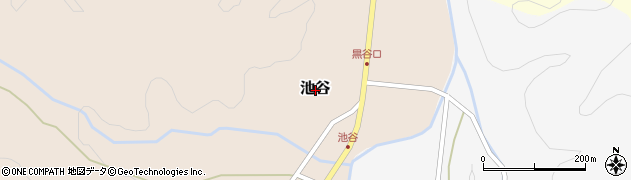鳥取県岩美郡岩美町池谷周辺の地図