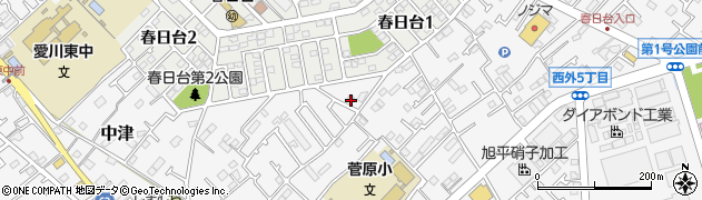 神奈川県愛甲郡愛川町中津1227周辺の地図
