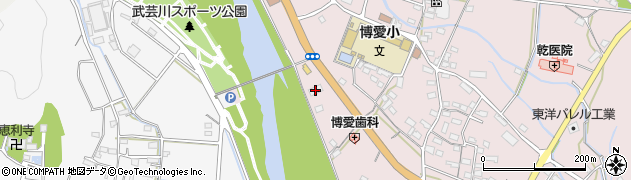 岐阜信用金庫武芸川支店周辺の地図