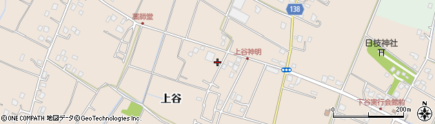 千葉県東金市上谷2614周辺の地図