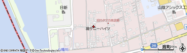 鳥取県境港市渡町3283周辺の地図