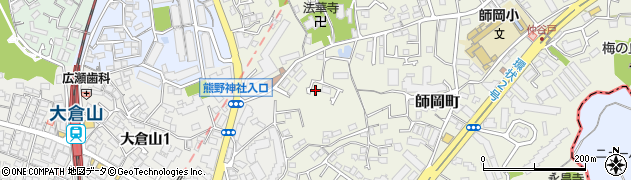 神奈川県横浜市港北区師岡町1183周辺の地図