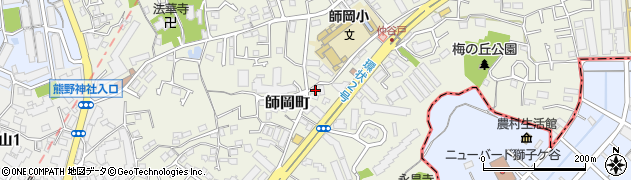 神奈川県横浜市港北区師岡町451周辺の地図