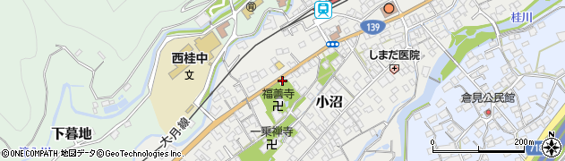 芦沢測機周辺の地図